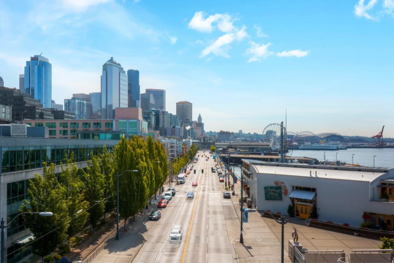 Space Needle Downtown Modern Top Story Penthouse Seattle Extérieur photo